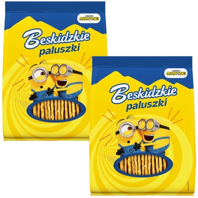 Beskidzkie PALUSZKI MINIONKI przekąska dla dzieci 200g x2