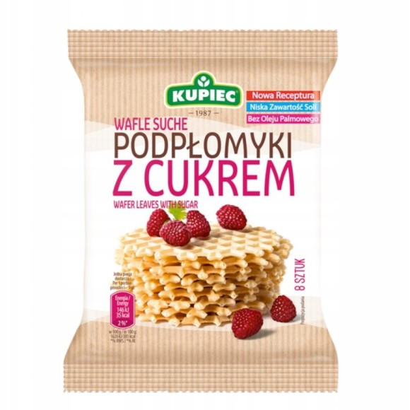Kupiec PODPŁOMYKI KLASYCZNE Z CUKREM 70g