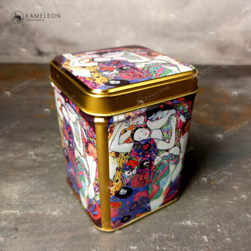 PUSZKA METALOWA nHERBATĘ premium GUSTAW KLIMT 100G