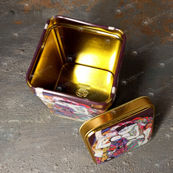 PUSZKA METALOWA nHERBATĘ premium GUSTAW KLIMT 100G PUSZKA METALOWA nHERBATĘ premium GUSTAW KLIMT 100G