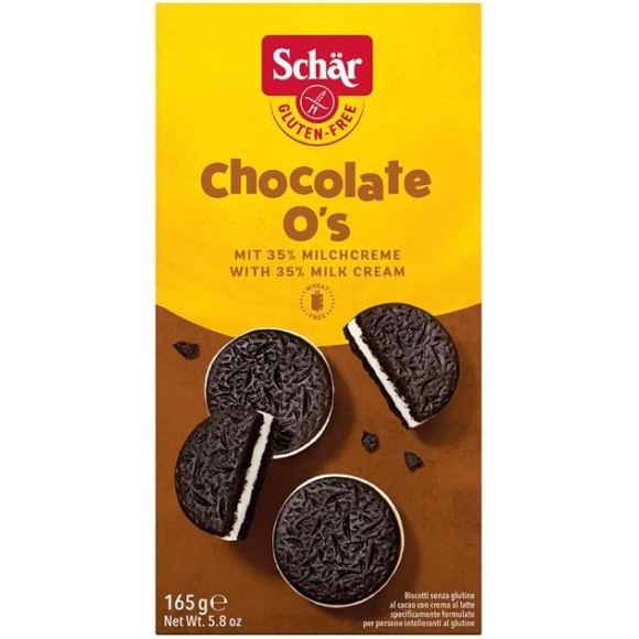 Schar CIASTKA MARKIZY BEZGLUTENOWE KAKAOWE Z MLECZNYM