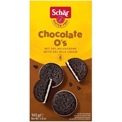 Schar CIASTKA MARKIZY BEZGLUTENOWE KAKAOWE Z MLECZNYM