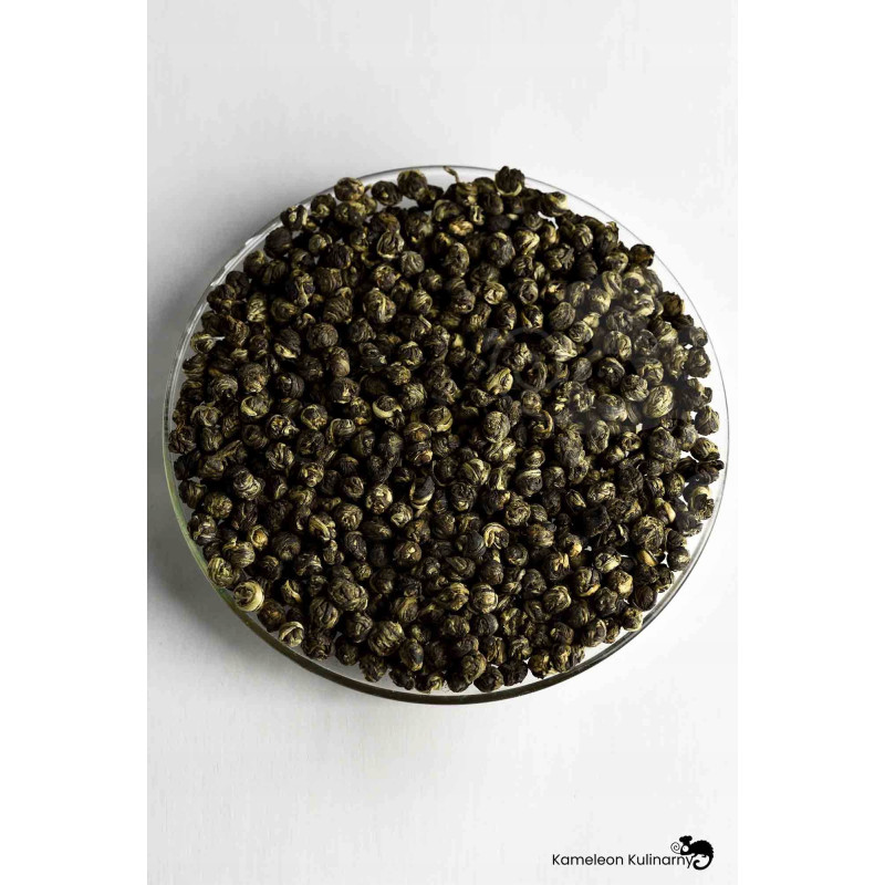 HERBATA biała JASMINE DRAGON PEARL 25g JAŚMINOWA PREMIUM Kameleon Kulinarny