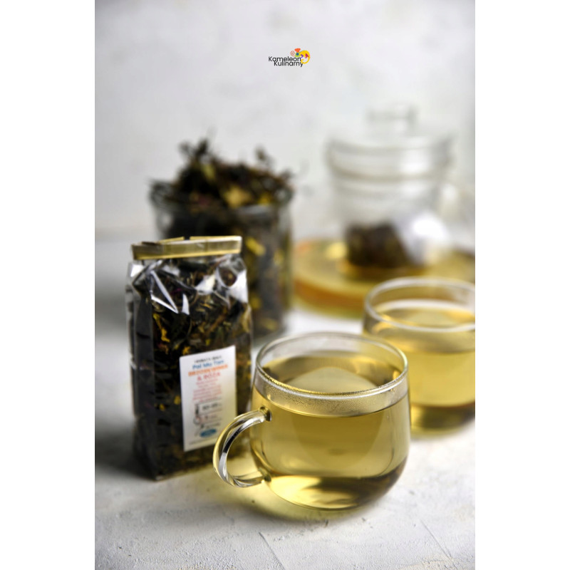 HERBATA BIAŁA Pai Mu Tan BRZOSKWINIA&RÓŻA 25g