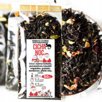 HERBATA CZARNA aromatyzowana CICHA NOC 50g ZIMOWA