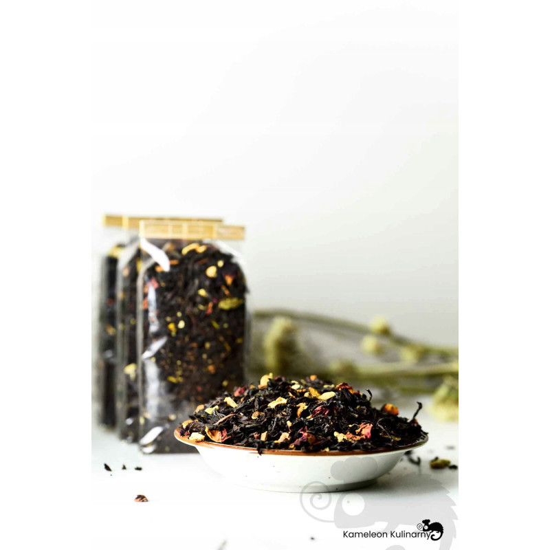 HERBATA CZARNA aromatyzowana CICHA NOC 50g ZIMOWA