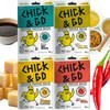 CHICK&GO suszona PIERŚ KURCZAKA plastry przekąska MIX 4