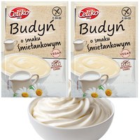 CELIKO BUDYŃ śmietankowy bez cukru bez glutenu śmietankowy