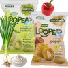 Loopea's CHRUPKI Z GROCHU I SOCZEWICY MIX 2 SMAKÓW bez