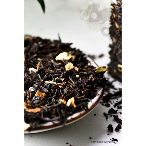 HERBATA CZARNA aromatyzowana zimowa PADA ŚNIEG 50g SUPER na ŚWIĘTA KAMELEON HERBATA CZARNA aromatyzowana zimowa PADA ŚNIEG 50g SUPER na ŚWIĘTA KAMELEON