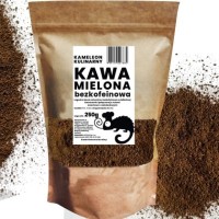 Kameleon Kulinarny KAWA BEZKOFEINOWA świeżo mielona 100%