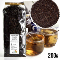 HERBATA CZARNA EARL GREY bergamotka liściasta 200g