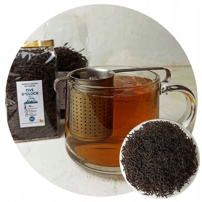 HERBATA CZARNA FIVE O'CLOCK - ceylon i assam 50g
