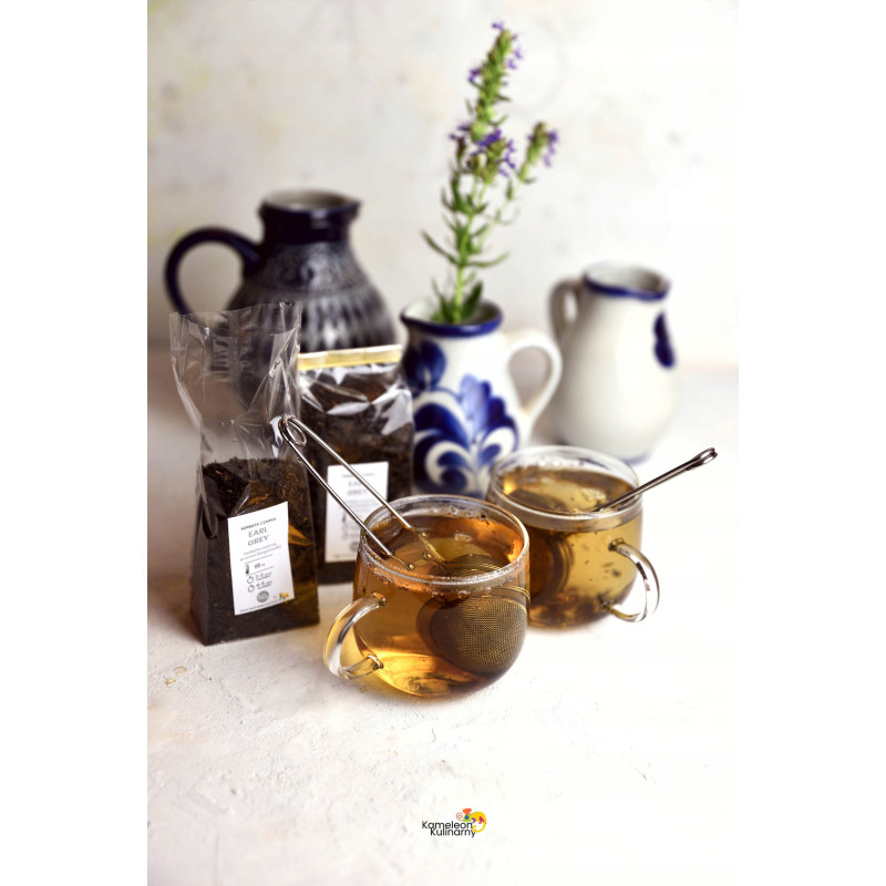 HERBATA CZARNA LIŚCIASTA aromatyzowana EARL GREY zbergamotką bergamotka 50g
