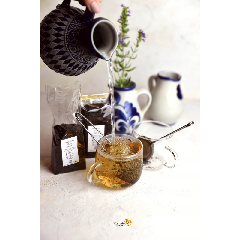 HERBATA CZARNA LIŚCIASTA aromatyzowana EARL GREY zbergamotką bergamotka 50g