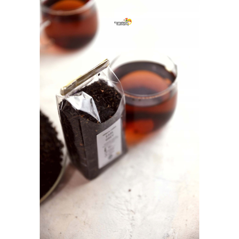 HERBATA CZARNA LIŚCIASTA aromatyzowana EARL GREY zbergamotką bergamotka 50g