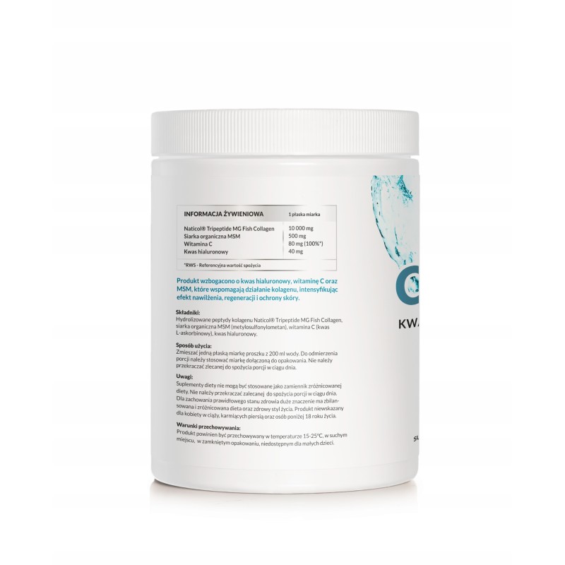 Wish KOLAGEN NATICOL 3 PEPTYDY 10000mg wsparcie SKÓRA WŁOSY