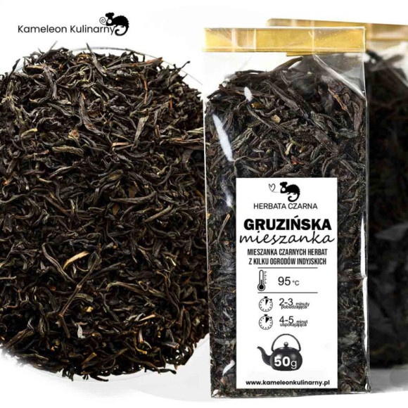 HERBATA CZARNA naturalna GRUZIŃSKA MIESZANKA 50g