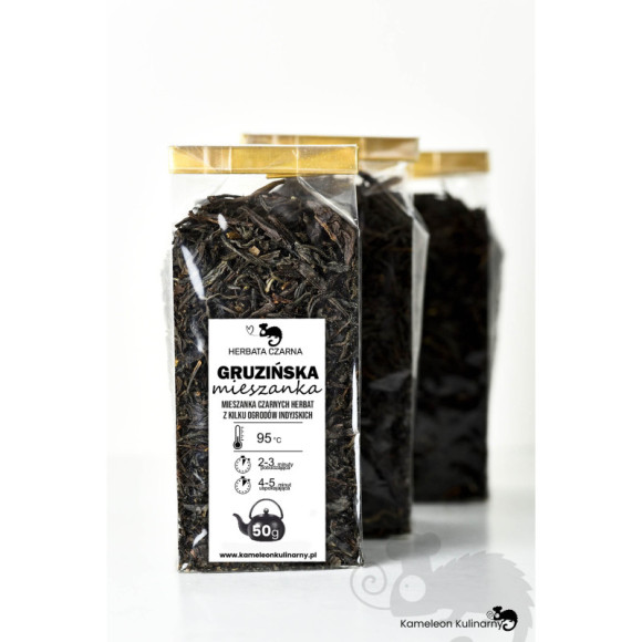 HERBATA CZARNA naturalna GRUZIŃSKA MIESZANKA 50g