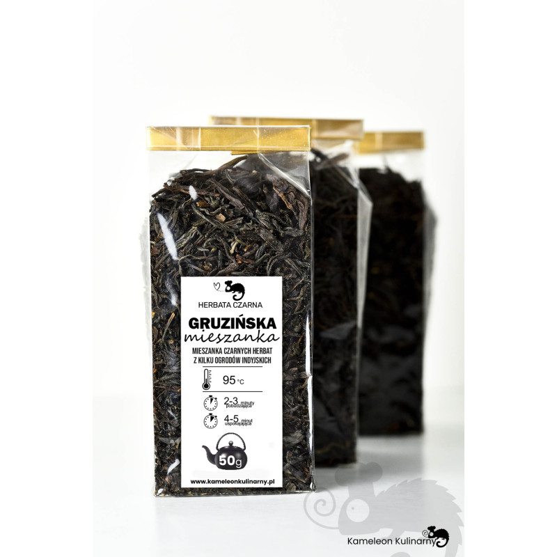 HERBATA CZARNA naturalna GRUZIŃSKA MIESZANKA 50g