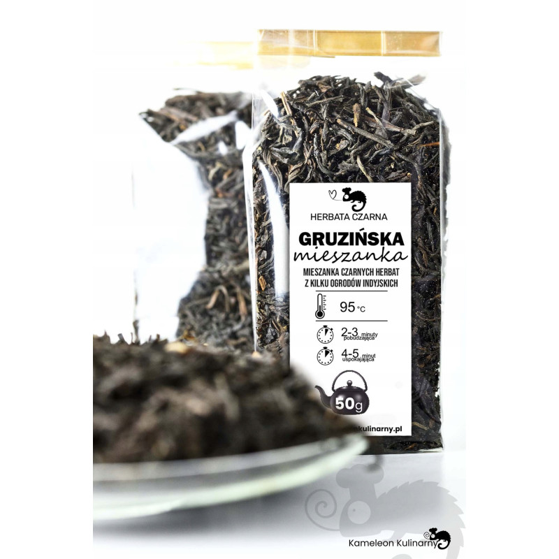 HERBATA CZARNA naturalna GRUZIŃSKA MIESZANKA 50g