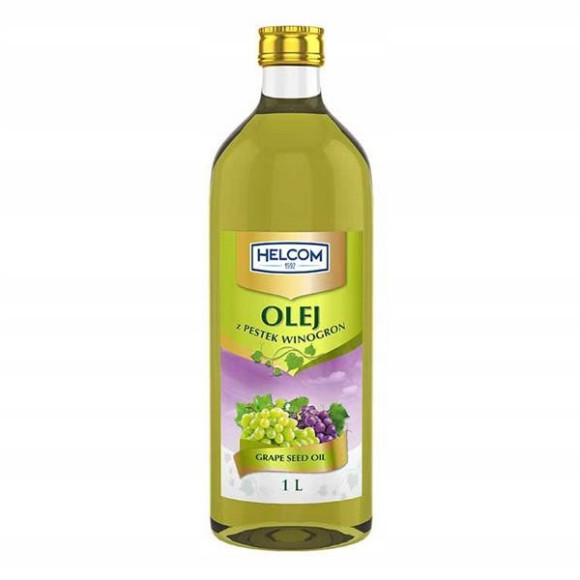 OLEJ Z PESTEK WINOGRON rafinowany 1L Helcom OLEJ Z PESTEK WINOGRON rafinowany 1L Helcom