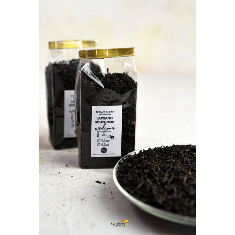 HERBATA CZARNA wędzona LAPSANG SOUZHONG mocna 50g
