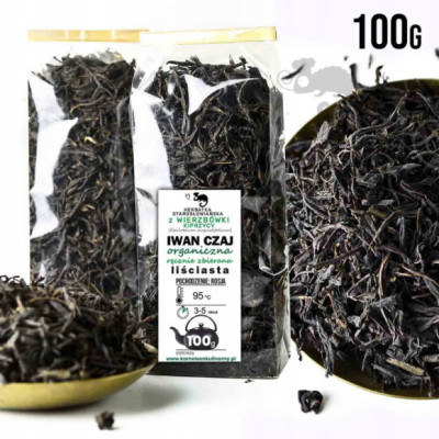 IWAN CZAJ WIERZBÓWKA Kiprzyca liściasta 100g EKO