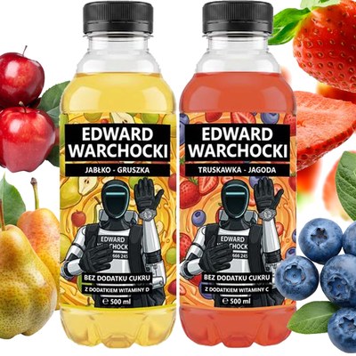 FORTUNA EDWARD WARCHOCKI napój niegazowany wit.D MIX 2