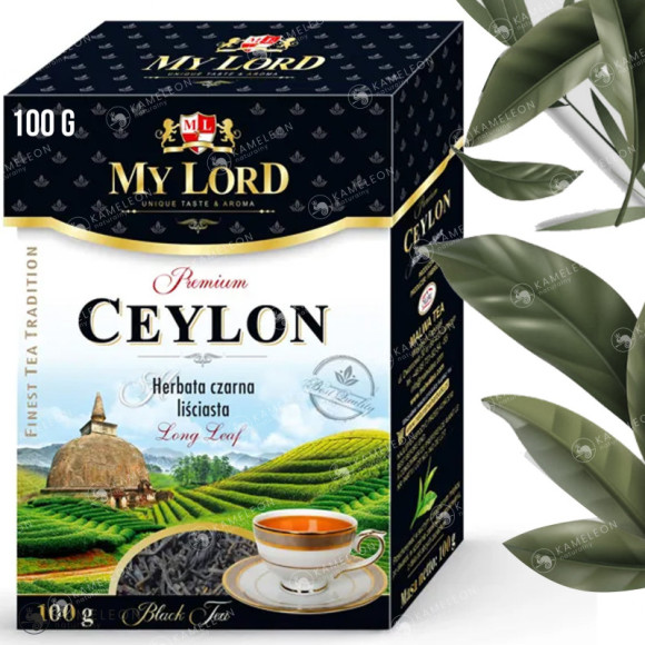 MY LORD HERBATA CZARNA CEYLON PREMIUM liściasta100