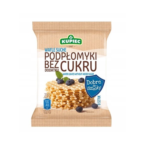 Kupiec PODPŁOMYKI BEZCUKROWE BEZ CUKRU 70g