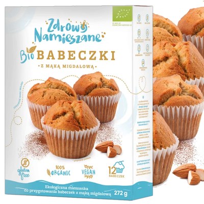 Zdrowo Namieszane BIO BABECZKI Z MĄKĄ MIGDAŁOWĄ