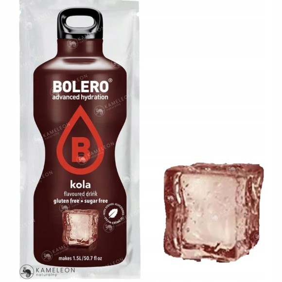 BOLERO DRINK NAPÓJ w proszku KOLA smak COLI stewia