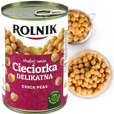Rolnik CIECIORKA KONSERWOWA w zalewie 400ML PUSZKA