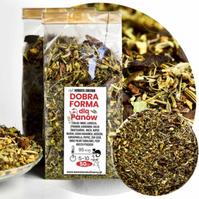 HERBATA ziołowa DOBRA FORMA PLA PANÓW 50g