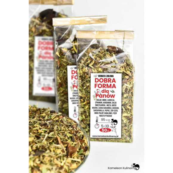 HERBATA ziołowa DOBRA FORMA PLA PANÓW 50g HERBATA ziołowa DOBRA FORMA PLA PANÓW 50g