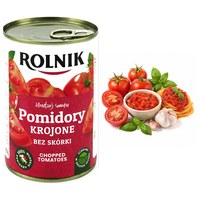 Rolnik POMIDORY W SOSIE WŁASNYM KROJONE bez skórki 425ML