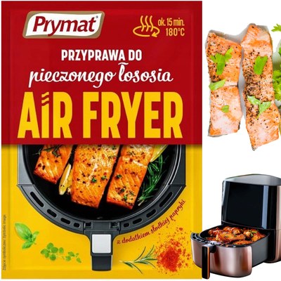 Prymat PRZYPRAWA DO AIR FRYER DO PIECZONEGO ŁOSOSIA 30g
