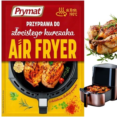 Prymat PRZYPRAWA DO AIR FRYER ZŁOCISTY KURCZAK 30G