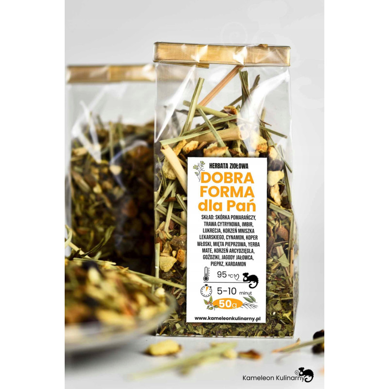 HERBATA ziołowa DOBRA FORMA PLA PAŃ funkcyjna 50g