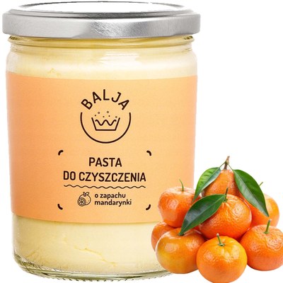 Balja PASTA DO CZYSZCZENIA O ZAPACHU MANDARYNKI ekologiczna