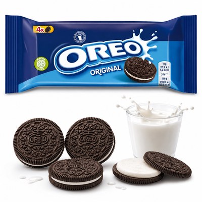 Oreo ORIGINAL CIASTKA KAKAOWE markizy Kruche i chrupiące 44g