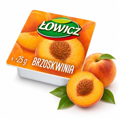 Łowicz PRZYSMAK OWOCOWY Z BRZOSKWINI dżem brzoskwiniowy