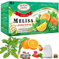 MALWA MELISA MELISSA Z POMARAŃCZĄ saszetki x20 40G