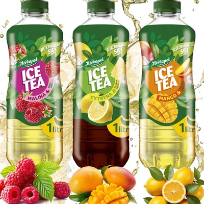 Herbapol ICE TEA NAPÓJ herbaciany NIEGAZOWANY MIX 3 SMAKÓW