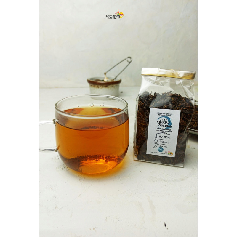 HERBATA MILK OOLONG częściowo fermentowana 50g
