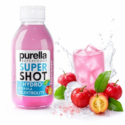 Purella SUPERFOODS SUPERSHOT HYDRO Acerola + Elektrolity