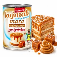 Gostyń MASA KRÓWKOWA KAJMAK SŁONY KARMEL do ciast deserów