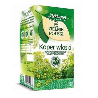 Herbapol ZIELNIK POLSKI KOPER WŁOSKI herbatka ziołowa KOLKI