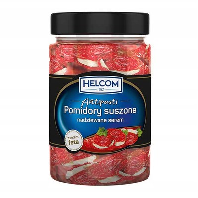 Helcom POMIDORY SUSZONE nadziewane MASĄ SEROWĄ z serem